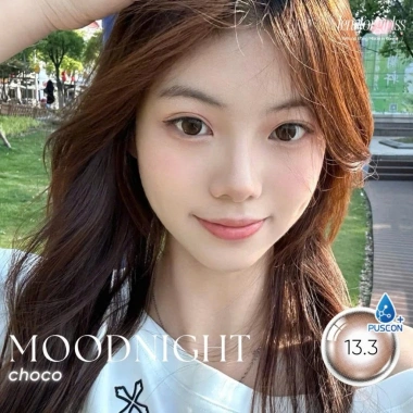 OLENS Lens 1 ngày GIÃN TRÒNG Moodnight Choco - Kính áp tròng chính hãng Hàn Quốc
