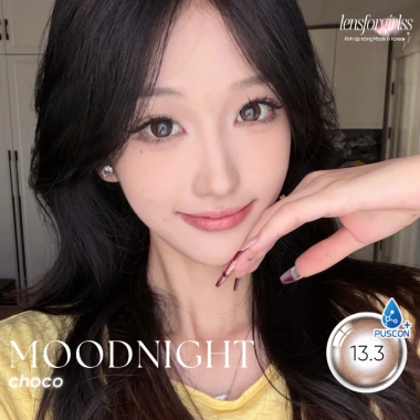 OLENS Lens 1 ngày GIÃN TRÒNG Moodnight Choco - Kính áp tròng chính hãng Hàn Quốc