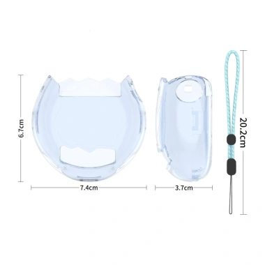 OLVIDO Vỏ cứng trong suốt PC pha lê chống bụi, trầy xước, có dây buộc cho Tamagotchi Paradise – Giá 135.300₫