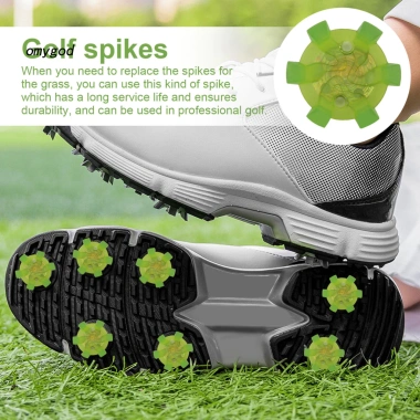 OMG Phụ kiện giày Golf Spikes 20 - Cleats cao su bền cho nam, gôn ngoài trời 7 OMG Phụ kiện giày Golf Spikes 20 - Cleats cao su bền cho nam, gôn ngoài trời 7