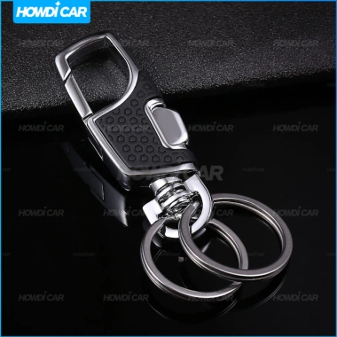 One Click Mở Móc Chìa Khóa Ô Tô Dày Chống Mất - Màu Đen, Khóa Di Động 9 One Click Mở Móc Chìa Khóa Ô Tô Dày Chống Mất - Màu Đen, Khóa Di Động 9