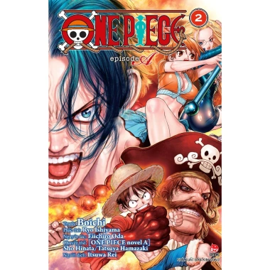 One Piece Episode A Trọn Bộ 2 Tập Bản In Đầu và Tái Bản NXB Kim Đồng Giá 102.000 VND 3