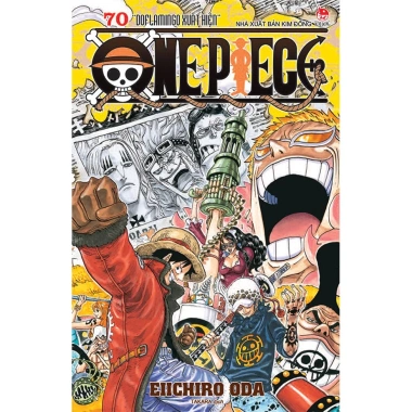 One Piece Tập 70 - Truyện tranh Kim Đồng - Giá ưu đãi 38.000 VNĐ - Sưu tập hành trình Luffy 2 One Piece Tập 70 - Truyện tranh Kim Đồng - Giá ưu đãi 38.000 VNĐ - Sưu tập hành trình Luffy 2