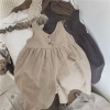 Onesie bé gái 0-3 tuổi mùa hè nhiệt đới, quần lót rộng thoáng khí nhẹ - Giá 195k 2