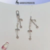 Onetimingfine 1 Hạt Handmade Cô Gái Ngọt Móc Khóa IP11 Y2K Ngôi Sao Năm Cánh 8