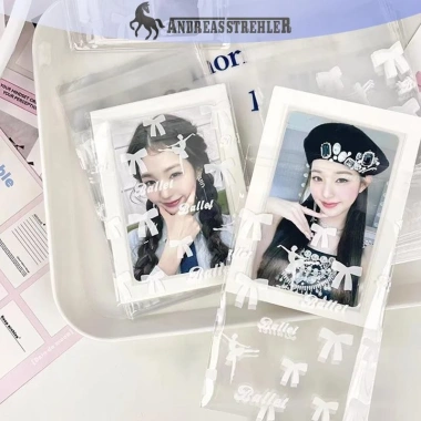 Onetimingfine 10/50 Cái Trong Suốt Kpop Tay Thẻ Photocard Giá Đỡ Bảo Vệ Thẻ Ảnh VN