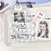 Onetimingfine 10/50 Cái Trong Suốt Kpop Tay Thẻ Photocard Giá Đỡ Bảo Vệ Thẻ Ảnh VN 5