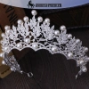 Onetimingfine 2.019 Tiara Cô Dâu Pha Lê Ngọc Trai Vương Miện Kim Cương Giả 3