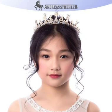 Onetimingfine 2.023 Tiara Vương Miện Bạc Hàn Quốc cho Bé Gái - Mũ Pha Lê Kim Cương, Tóc Sinh Nhật, Giá 79.229đ