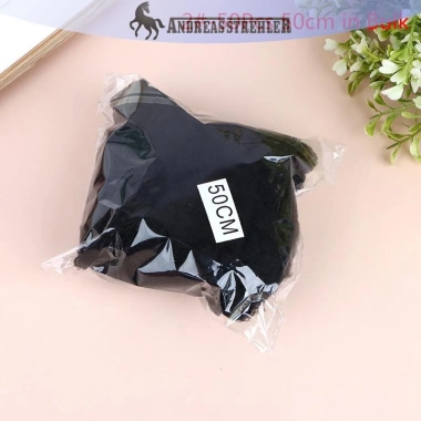 Onetimingfine 50 Chiếc Lưới Tóc Đen Co Giãn 30-60cm Gói Tóc Vô Hình Hairnet Bun Giá 72.600 VND