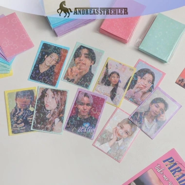 Onetimingfine 50 Thẻ Kpop 61x91mm 20C Trái Tim Holo Bưu Thiếp Bảo Vệ Giá Ưu Đãi 45.468₫ 2