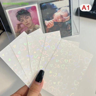 Onetimingfine 50 Thẻ Kpop 61x91mm 20C Trái Tim Holo Bưu Thiếp Bảo Vệ Giá Ưu Đãi 45.468₫ 6