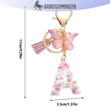 Onetimingfine A-Z Dreamy Sequin Chữ Móc Khóa Nữ Túi Ví Treo Mặt Dây Chuyền 45.415₫ 9