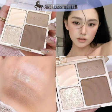 Onetimingfine Bốn Màu Matte Shadow Glow Son Contour Shimmer 3D Tô Màu Mũi Đẹp Mỹ Phẩm VN 52.600₫ 3