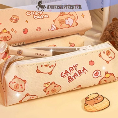 Onetimingfine Capybara Gấu Trúc Túi Đựng Bút Chì Dễ Thương, Hộp Đựng Lớn VN 27.432₫ 7