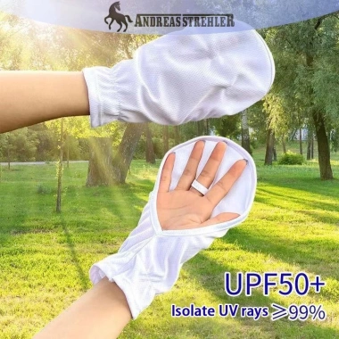 Onetimingfine Găng Tay Thoáng Khí Mỏng Chống UV Mùa Hè Nam Nữ Thể Thao - 37.811đ 8