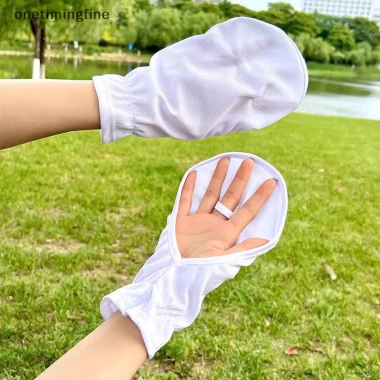 Onetimingfine Găng Tay Thoáng Khí Mỏng Chống UV Mùa Hè Nam Nữ Thể Thao - 37.811đ 10