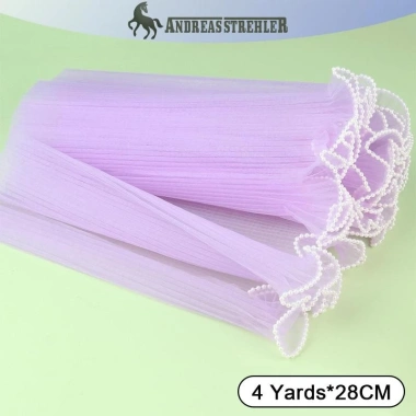 Onetimingfine Giấy Gói Hoa Ngọc Trai 28x400cm Sóng Ren Tiệc & Quà Tặng 44.457₫