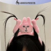 Onetimingfine Hồng Sang Trọng Grip Bangs Vui Nhộn Trang Trí Tóc Mũ Đầu Giá 47k 6