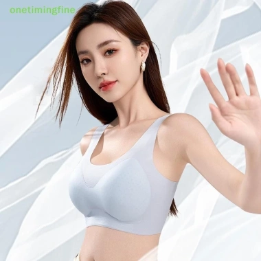 Onetimingfine Mùa Hè - Áo Vest Quần Lót Mỏng Thoáng Khí Băng Lụa Liền Mạch Không Vòng Thép - Giá 90.129 VND