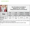 Onetimingfine Nữ Nơ Ngọt Ngào Ren Chắp Vá Giả Hai Mảnh Không Tay Ôm Camisole + Miếng Lót Ngực - Giá 96.747 VND 5
