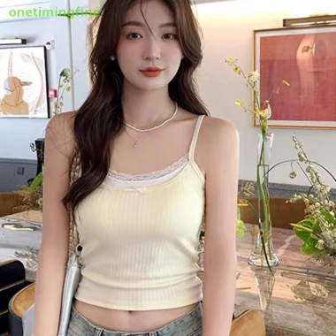 Onetimingfine Nữ Nơ Ngọt Ngào Ren Chắp Vá Giả Hai Mảnh Không Tay Ôm Camisole + Miếng Lót Ngực - Giá 96.747 VND 9 Onetimingfine Nữ Nơ Ngọt Ngào Ren Chắp Vá Giả Hai Mảnh Không Tay Ôm Camisole + Miếng Lót Ngực - Giá 96.747 VND 9
