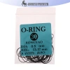 Onetimingfine O-Ring cao su 0.5-0.8mm đồng hồ - Chống nước, gioăng mặt sau, 1 Pack 2