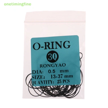 Onetimingfine O-Ring cao su 0.5-0.8mm đồng hồ - Chống nước, gioăng mặt sau, 1 Pack 10 Onetimingfine O-Ring cao su 0.5-0.8mm đồng hồ - Chống nước, gioăng mặt sau, 1 Pack 10
