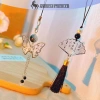 Onetimingfine Phong Cách Trung Quốc - Mực Thư, Quạt Dây Xích, Dây Móc Khóa Chống Mất Điện Thoại - 40.011 VND 8