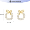 Onetimingfine Thanh Lịch Hợp Thời Trang Nơ Bông Tai Nữ Giả Ngọc Trai - Quà Tặng Trang Sức VN Giá Ưu Đãi 62,368 2