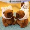 Onetimingfine Tháo Rời Dâu Ếch Capybara Búp Bê Móc Khóa Nữ Sang Trọng Tặng VN 2