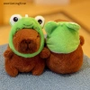 Onetimingfine Tháo Rời Dâu Ếch Capybara Búp Bê Móc Khóa Nữ Sang Trọng Tặng VN 10