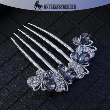 Onetimingfine vintage kẹp tóc hoa Hàn Quốc, ngọc trai sáng bóng, giảm giá 5