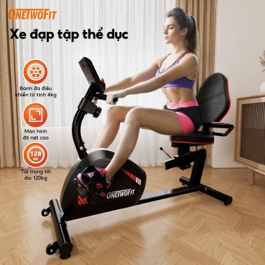 OneTwoFit Xe đạp tập - Cảm biến nhịp tim, ghế điều chỉnh, giảm 22% còn 3.559.000₫ 10 OneTwoFit Xe đạp tập - Cảm biến nhịp tim, ghế điều chỉnh, giảm 22% còn 3.559.000₫ 10