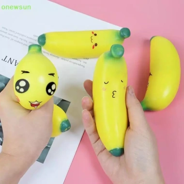 Onewsun 1 Chuối Bóp Người Lớn & Trẻ Em - Quà Tặng Giải Phóng Căng Thẳng, Bột Biểu Hiện Mô Phỏng Trái Cây, Giá 64.240₫