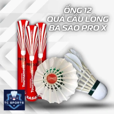 Ống 12 quả cầu Ba Sao Pro X chính hãng - Giá ưu đãi 396.000 đồng, bảo hành