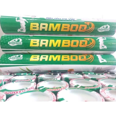 Ống 12 quả cầu Bamboo xanh lá lông tự nhiên - Giá 390.000đ, hot 2.024