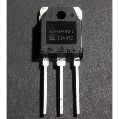 Ống Bảo Trì S2FD60B20 60A 200V TO-3P cho Máy Hàn Phục Hồi Điốt Nhanh 171.600₫