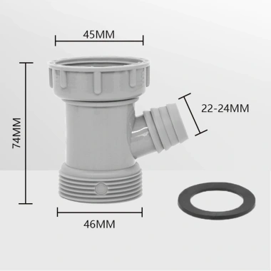 Ống bồn rửa nhà bếp PP bền, lắp đặt dễ dàng cho vòi phòng tắm - Giá chỉ 33.000₫