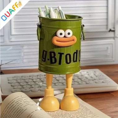 Ống Cắm Bút Nhựa Miệng Rộng - Hộp Bút Lớn, Thiết Kế Độc Đáo, Đựng Đồ Học & Quà Tết 10