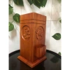 Ống cắm nhang gỗ hương sang trọng, hộp đựng hương Phúc Lộc Thọ, giảm giá 110k từ 139.7k 5