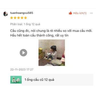 Ống cầu cũ 12 quả 70-90% - Giá ưu đãi 120.000đ, chất lượng tốt, thay thế nhanh 4