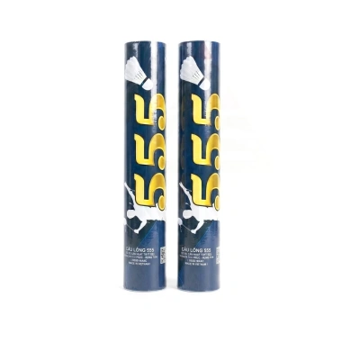 Ống Cầu Lông 555 Giá Rẻ 10 Quả – Cầu Đánh Tập, Độ Bền Cao, Giá Chỉ 150k