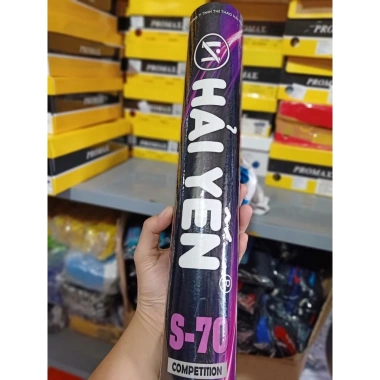 Ống cầu lông hải yến cao cấp S70 S80 S90 12 trái - Giá 399.000đ, phù hợp thi đấu