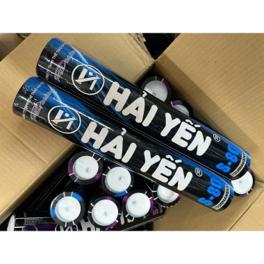 Ống Cầu Lông Hải Yến S70 S80 S90 Chính Hãng Cao Cấp - Bộ 12 Quả Giá Ưu Đãi 375k