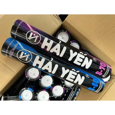 Ống Cầu Lông Hải Yến S70 S80 S90 Chính Hãng Cao Cấp - Bộ 12 Quả Giá Ưu Đãi 375k