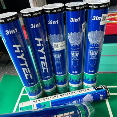 Ống cầu lông Hải Yến S90 12 quả/ống - Bền cao, tốc độ nhanh, chỉ 410.000₫ 4 Ống cầu lông Hải Yến S90 12 quả/ống - Bền cao, tốc độ nhanh, chỉ 410.000₫ 4