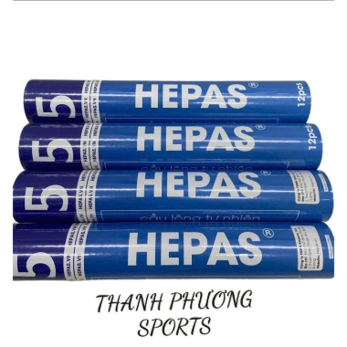 Ống cầu lông Hepas-H5 TĐ 74 - Quả ngỗng chuẩn thi đấu, độ bề và ổn định cao, giá chỉ 245.000 VNĐ 4 Ống cầu lông Hepas-H5 TĐ 74 - Quả ngỗng chuẩn thi đấu, độ bề và ổn định cao, giá chỉ 245.000 VNĐ 4