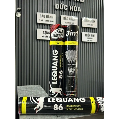 Ống cầu lông Lê Quang 3in1 - Bộ 12 quả, giá ưu đãi 409.000₫, chất lượng cao 6