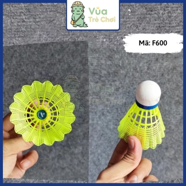 Ống Cầu Lông Nhựa 6 Trái Chính Hãng Cầu Vàng - Tập Luyện & Thi Đấu Badminton 65k